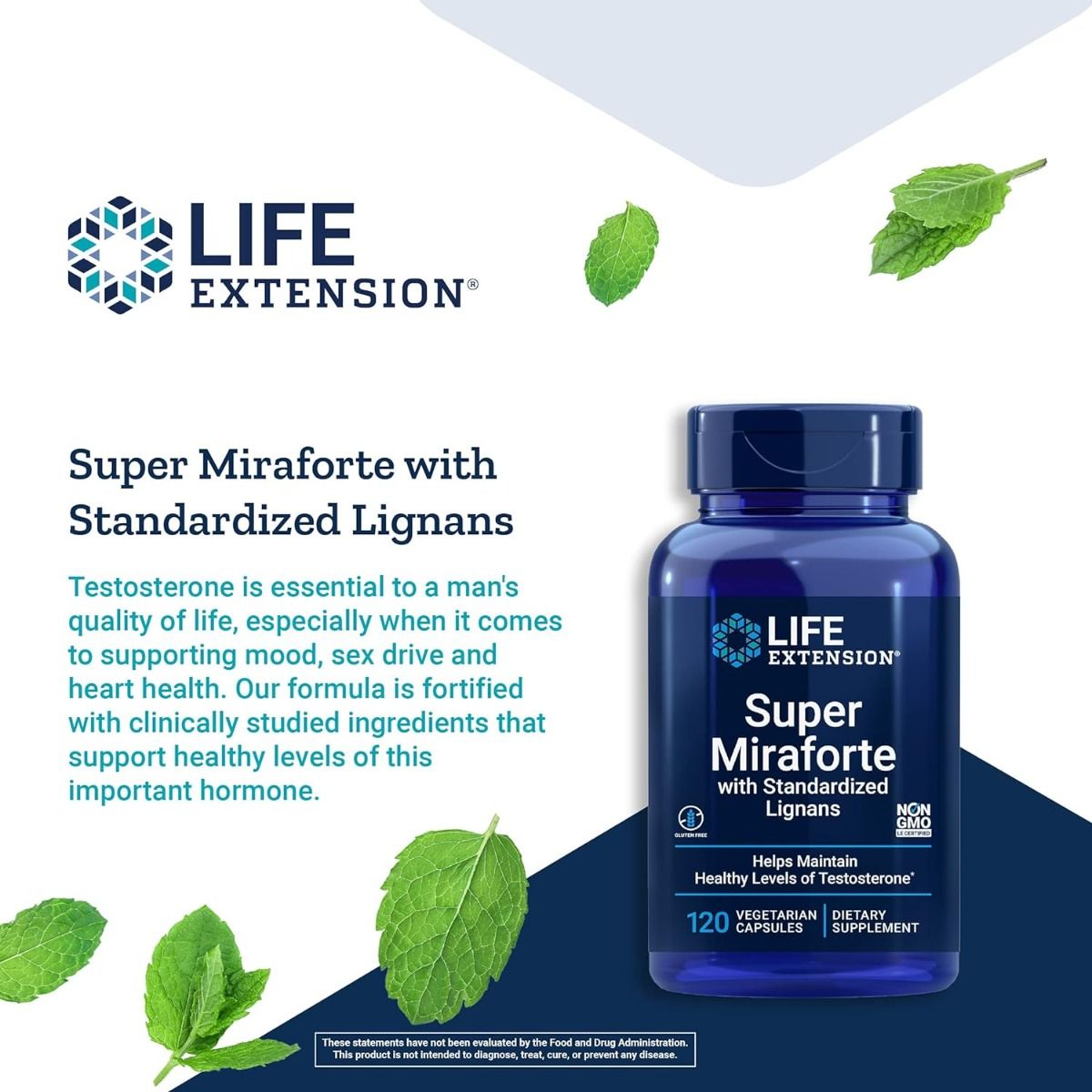 Super MiraForte with Standardized Lignans 120 Capsules
