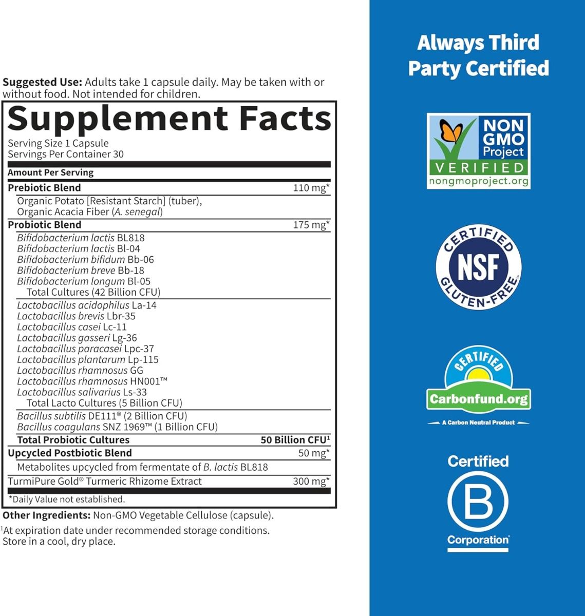 Sport Probiotic 30 Capsules