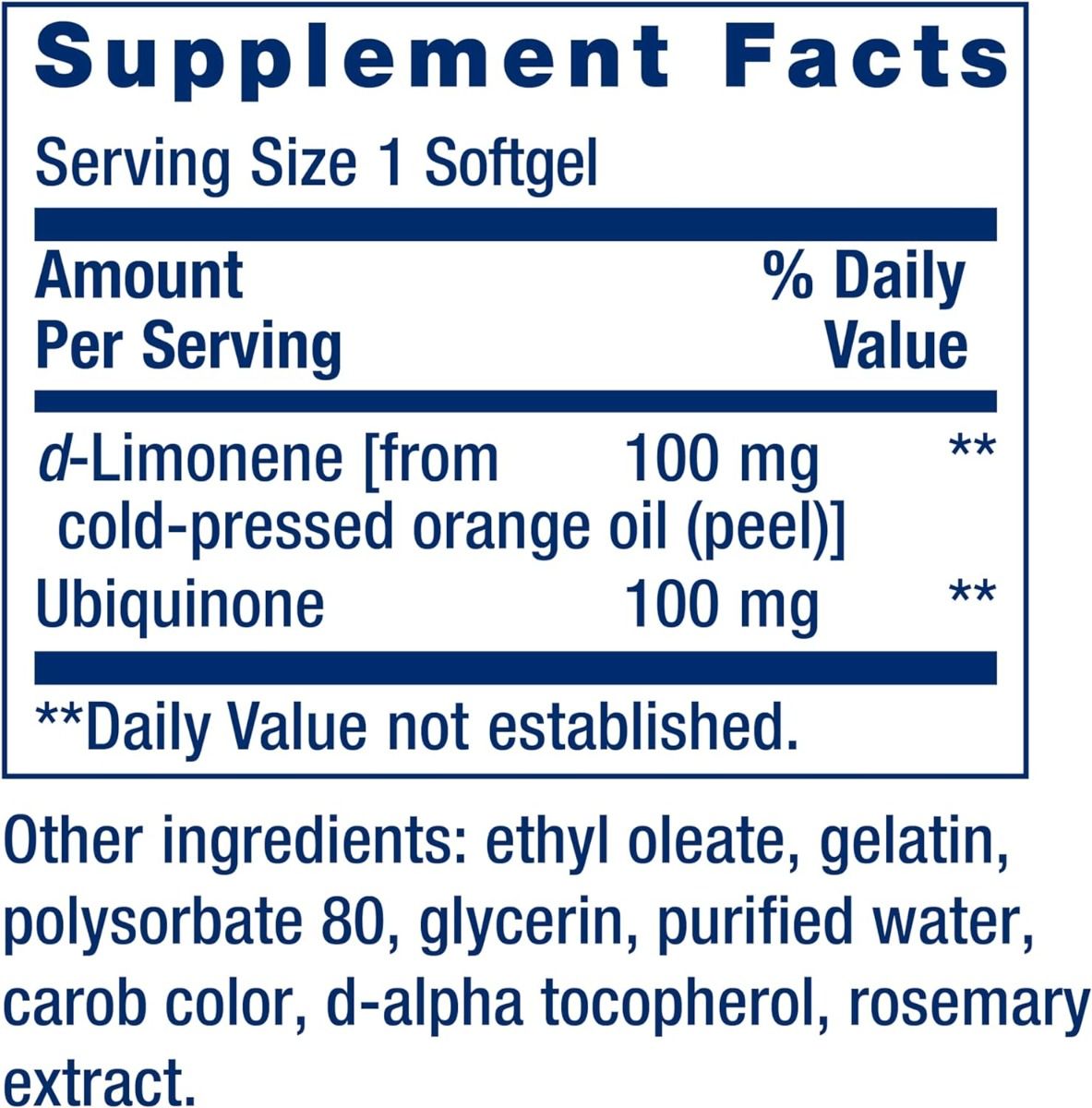 Super-Absorbable CoQ10 100 MG 60 Softgels