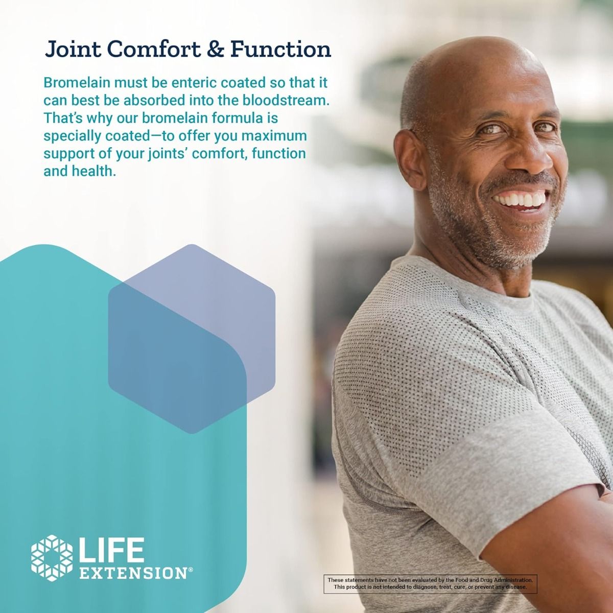 Specially-Coated Bromelain 500 MG 60 Tablets