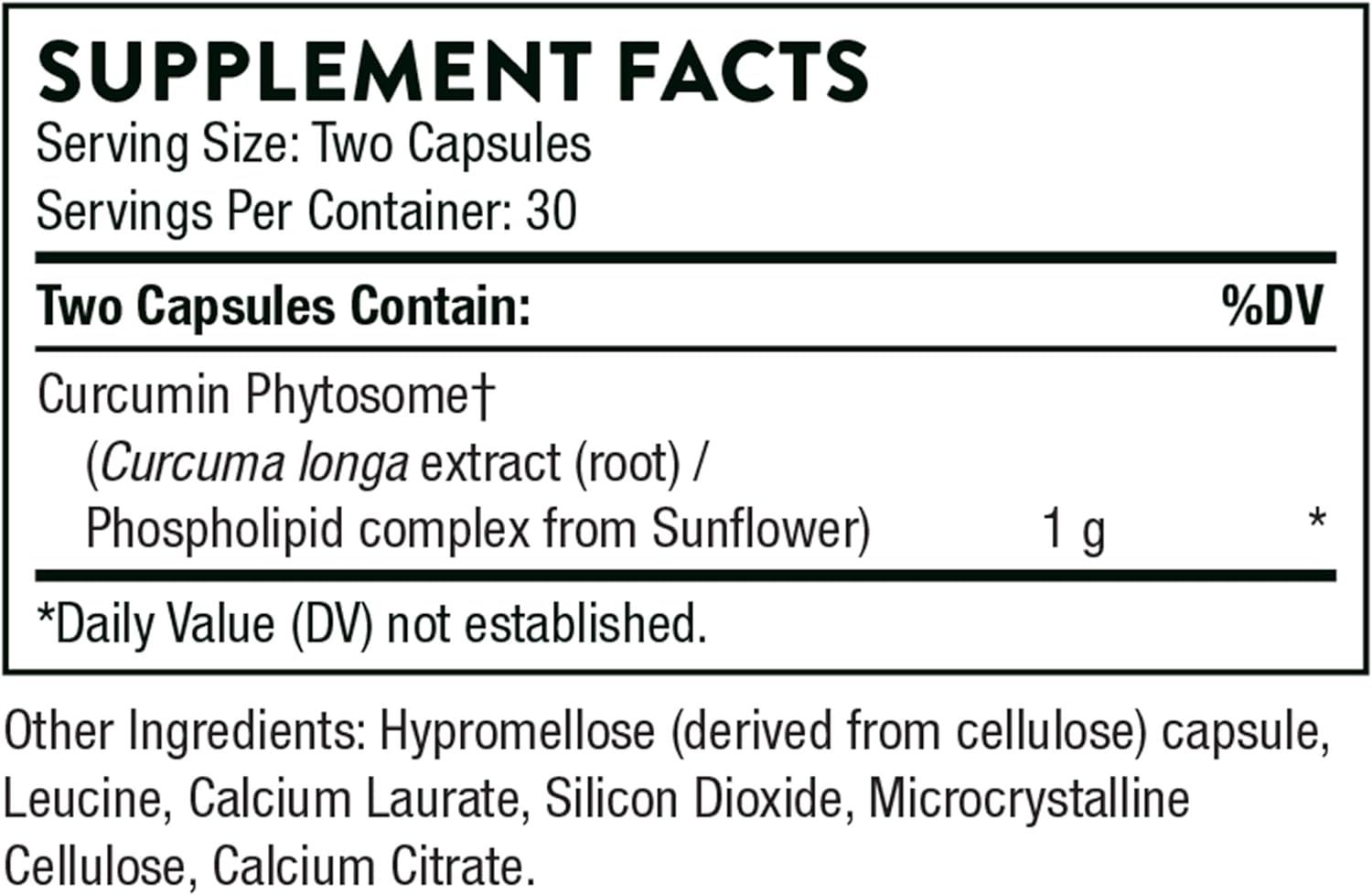 Curcumin Phytosome 1000 Mg Fka Meriva 500-Sf 60 Veggie Caps