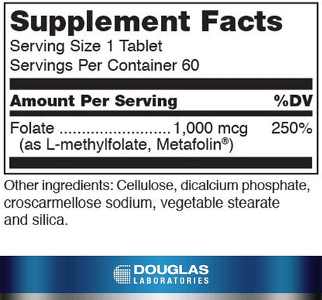Methyl Folate 60 Tablets