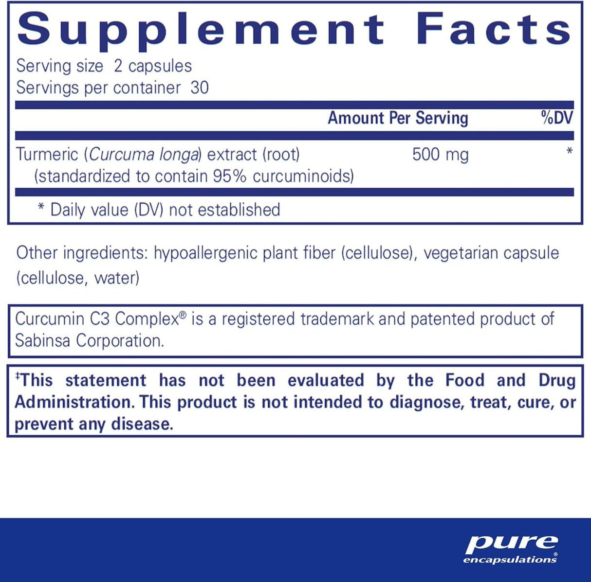 Curcumin 60 Capsules