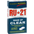 RU-21 Dietary Supplement, RU-21 Alcohol Metabolism Supplement - 20 Tablets