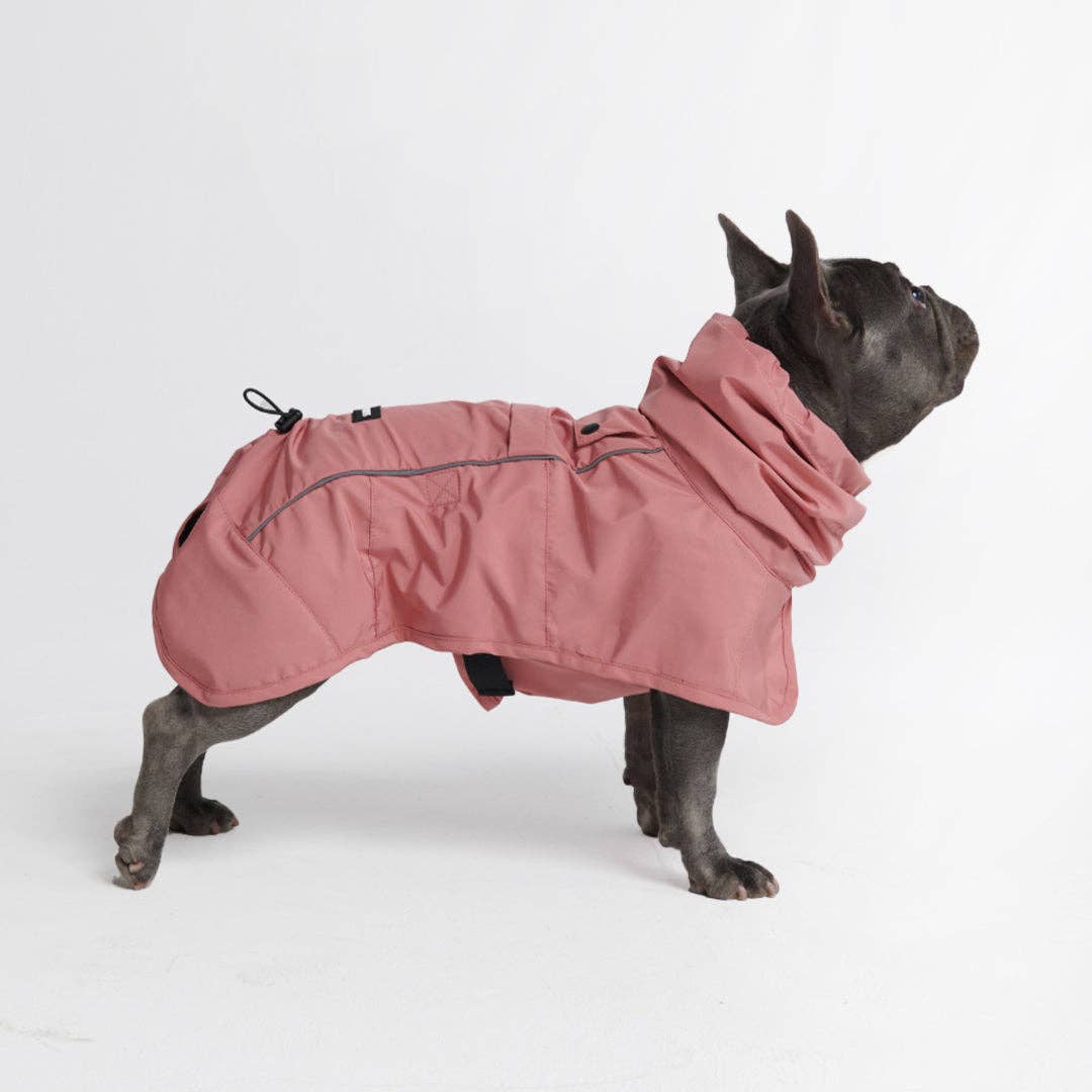 Breatheshield™ Dog Raincoat - Sea Pink