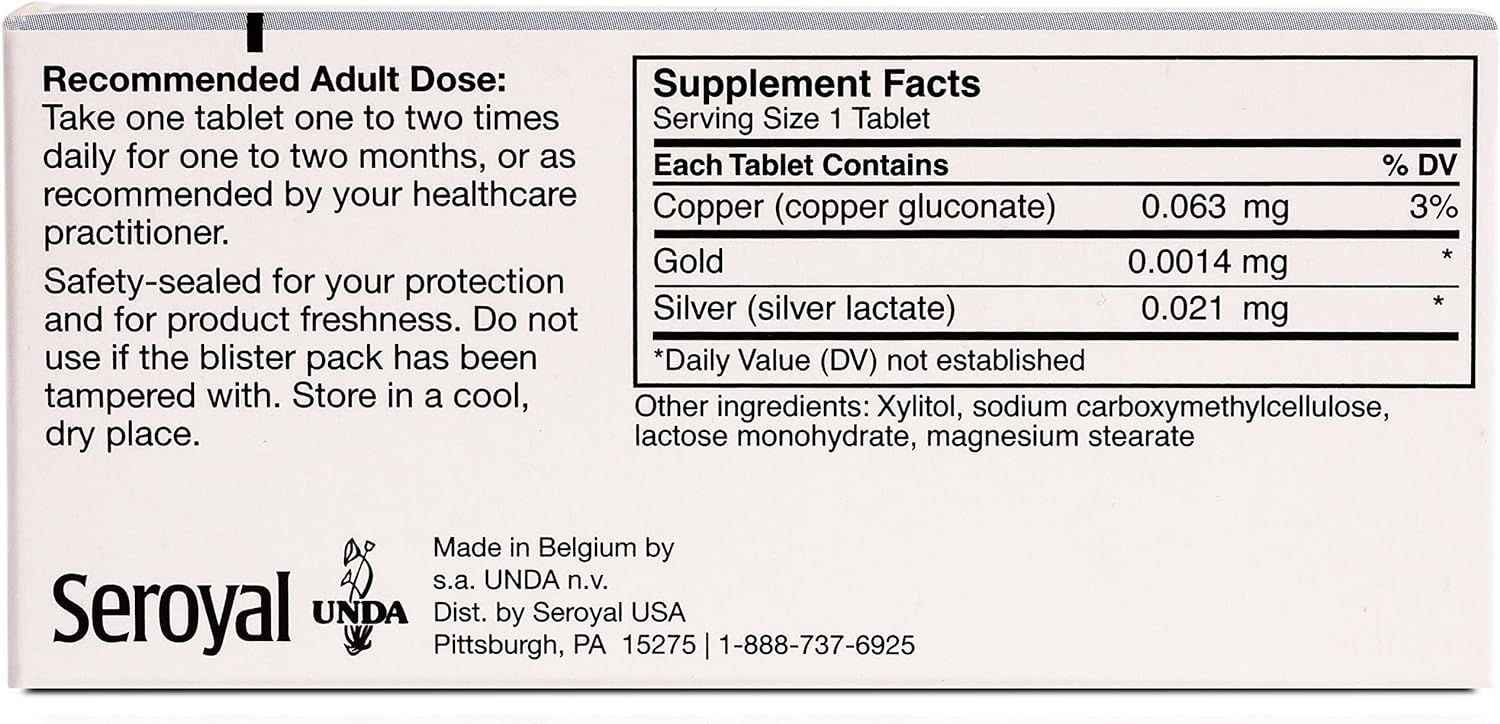 Gammadyn Cu-Au-Ag 30Servings