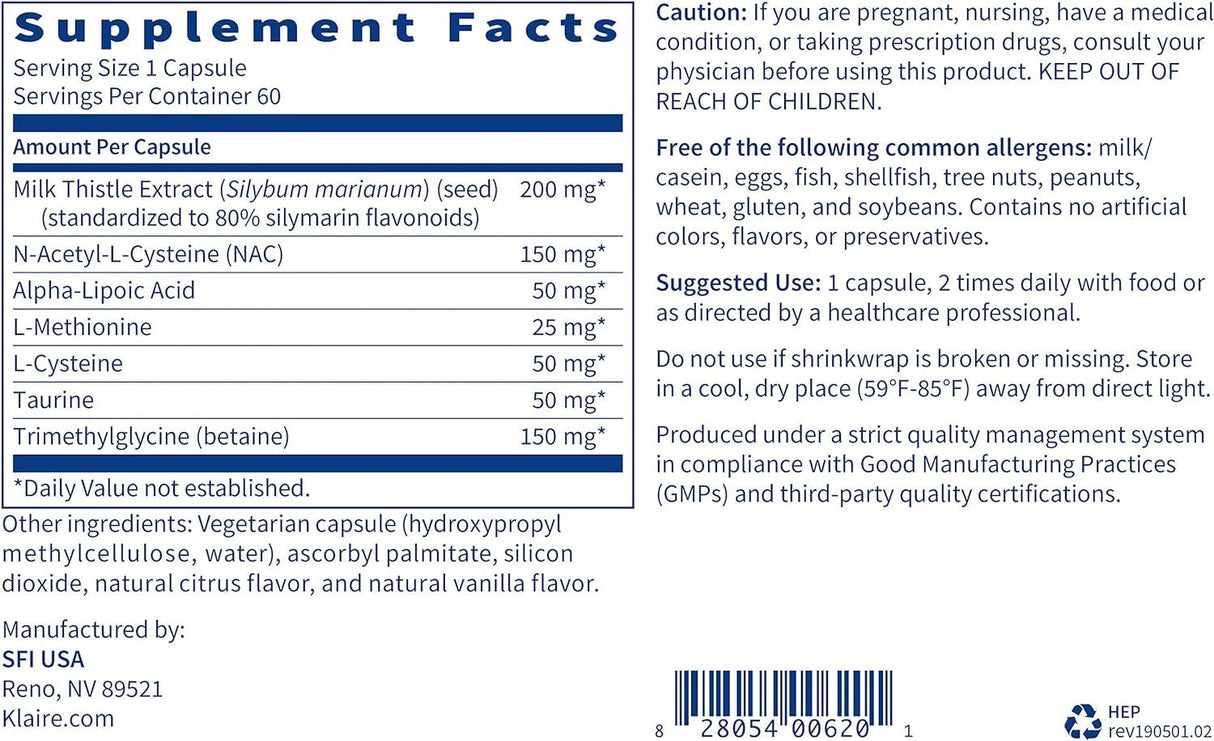 HepatoThera 60 Capsules