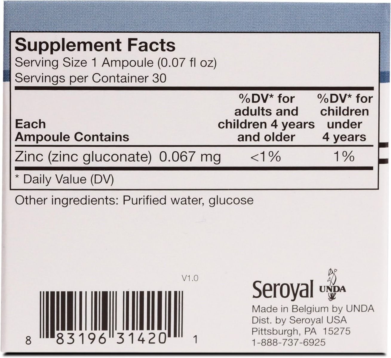 Gammadyn Zn 30 Ampule(s)