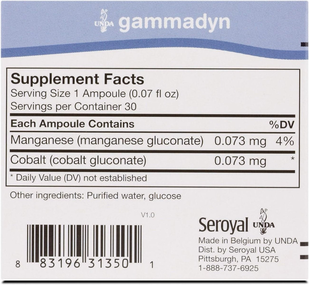 Gammadyn Mn-Co 30Ampule(s)