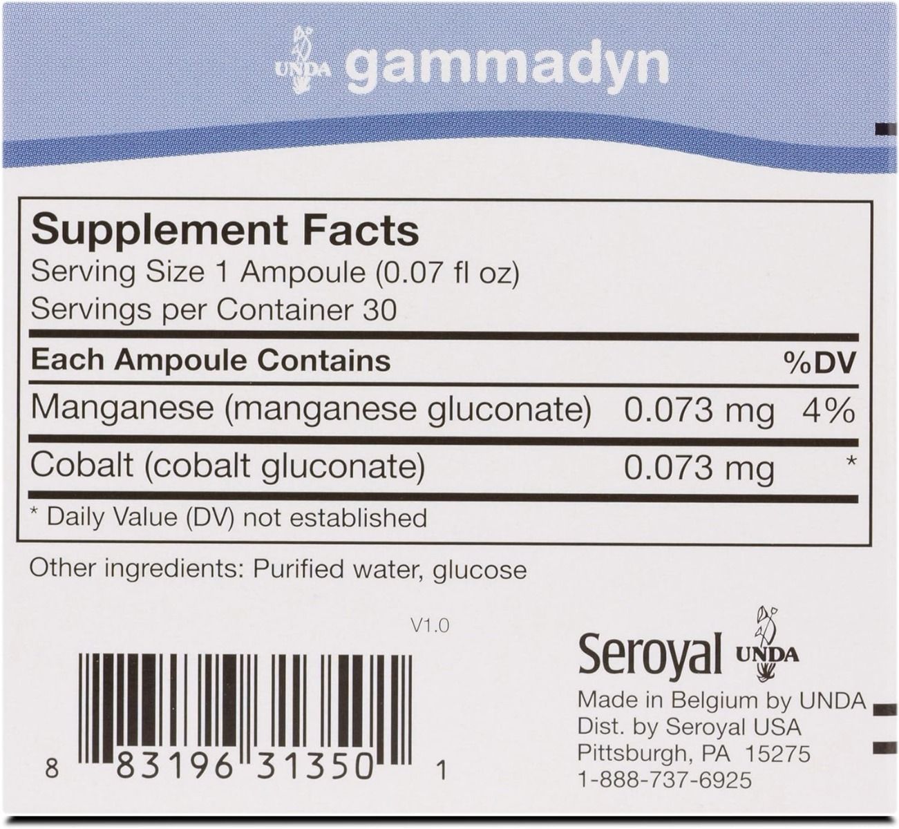 Gammadyn Mn-Co 30Ampule(s)