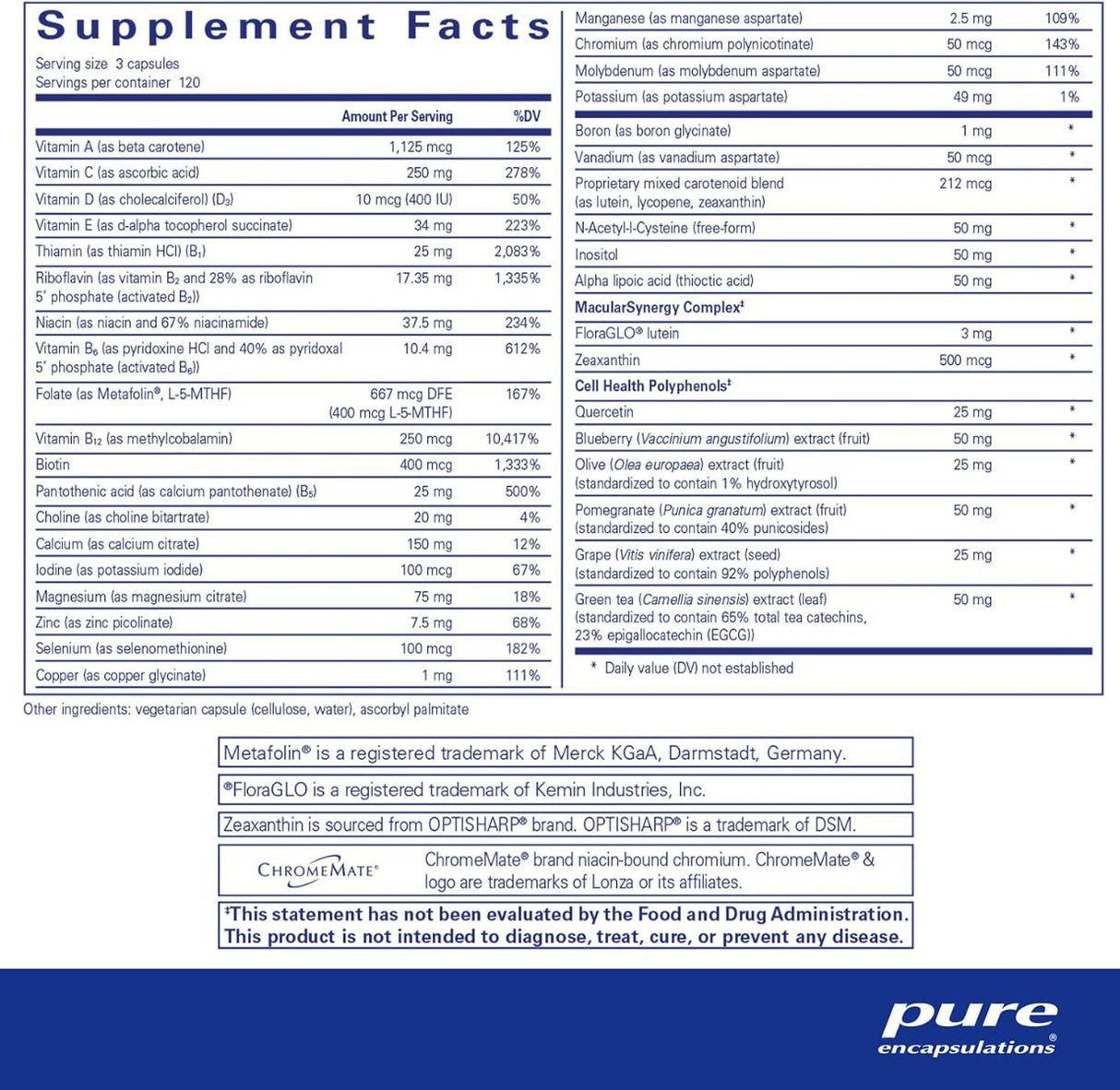 Polyphenol Nutrients 360 Capsules