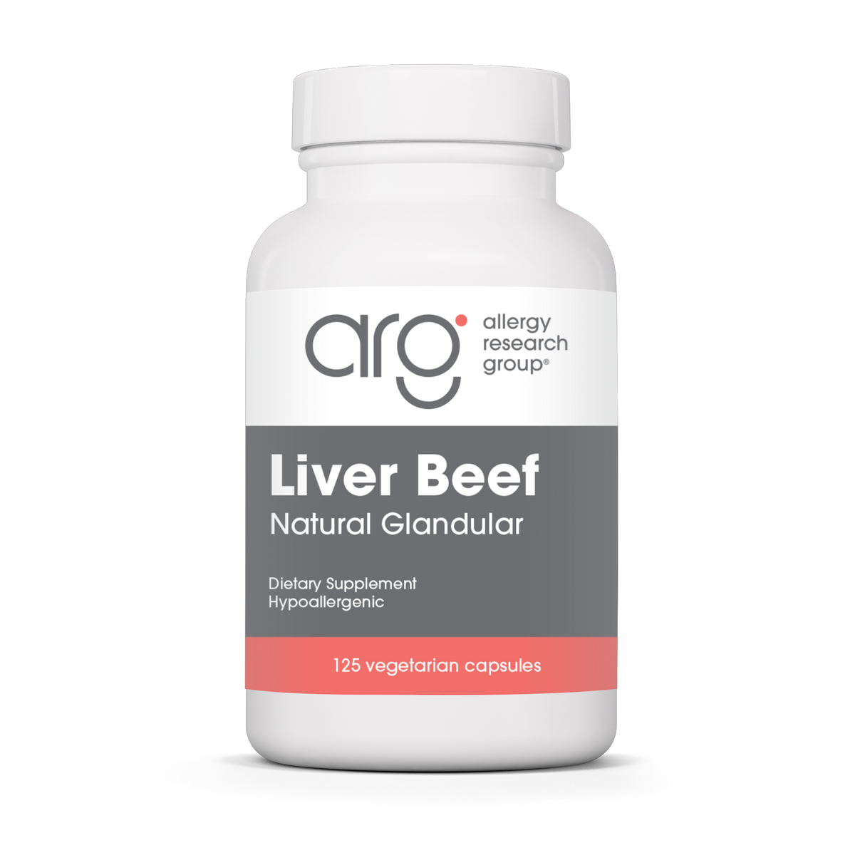Liver Beef Glandular 125Veggie Caps