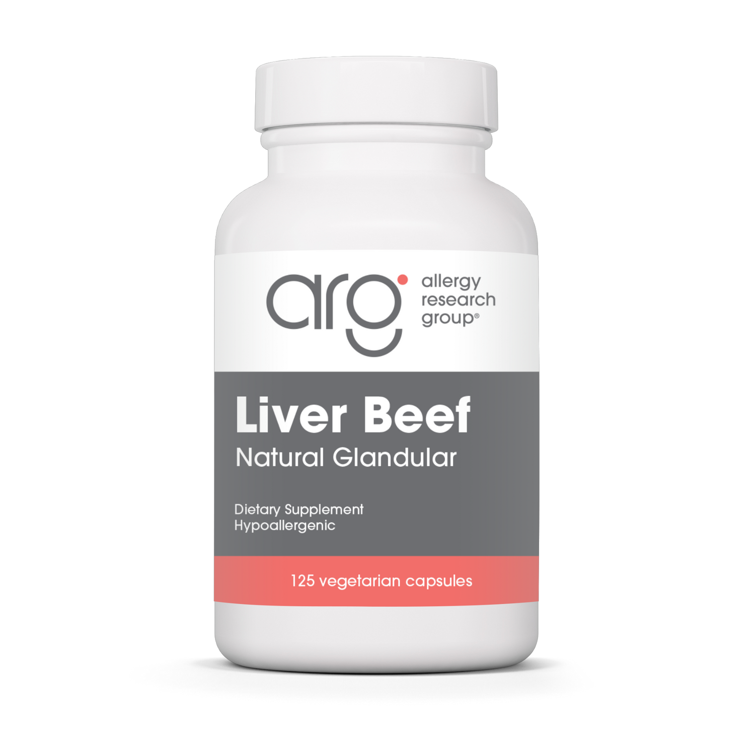 Liver Beef Glandular 125Veggie Caps
