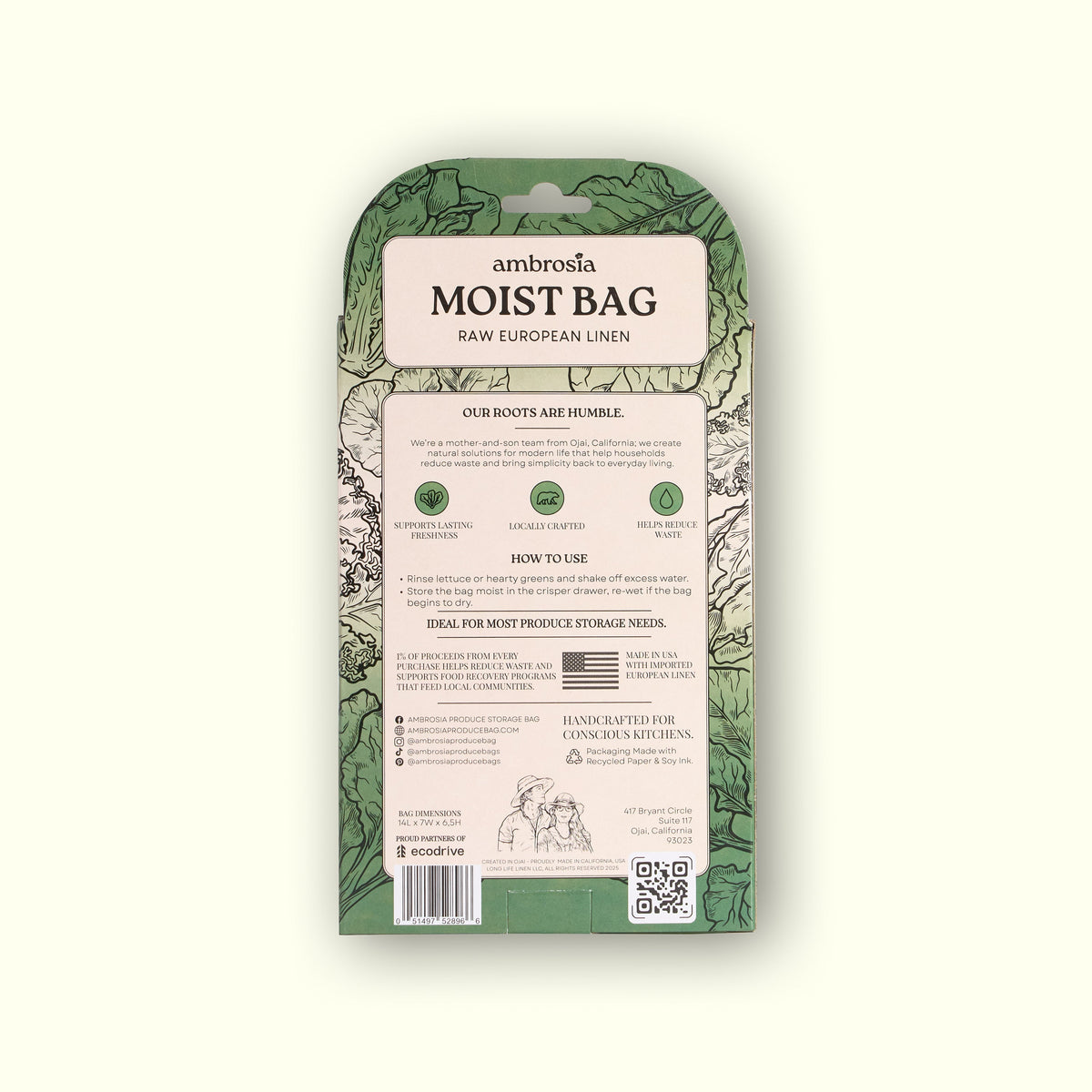 XL Leafy Greens Bag