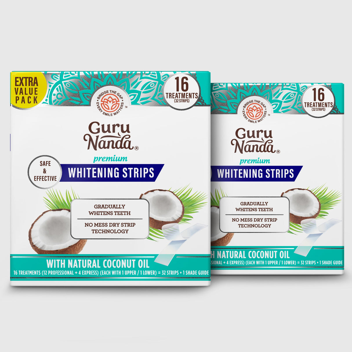 Whitening Strips – 16 Day Treatment