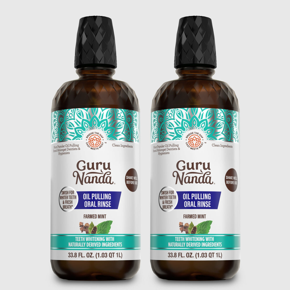 Cocomint Oil Pulling with 7 Essential Oils & Vitamins D3, E & K2