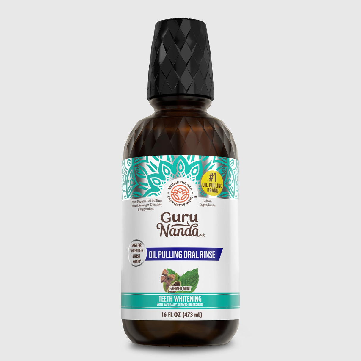 Cocomint Oil Pulling with 7 Essential Oils & Vitamins D3, E & K2