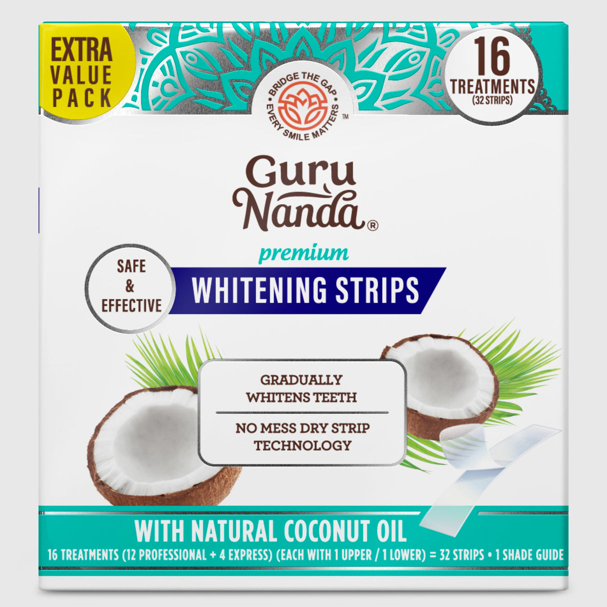 Whitening Strips – 16 Day Treatment