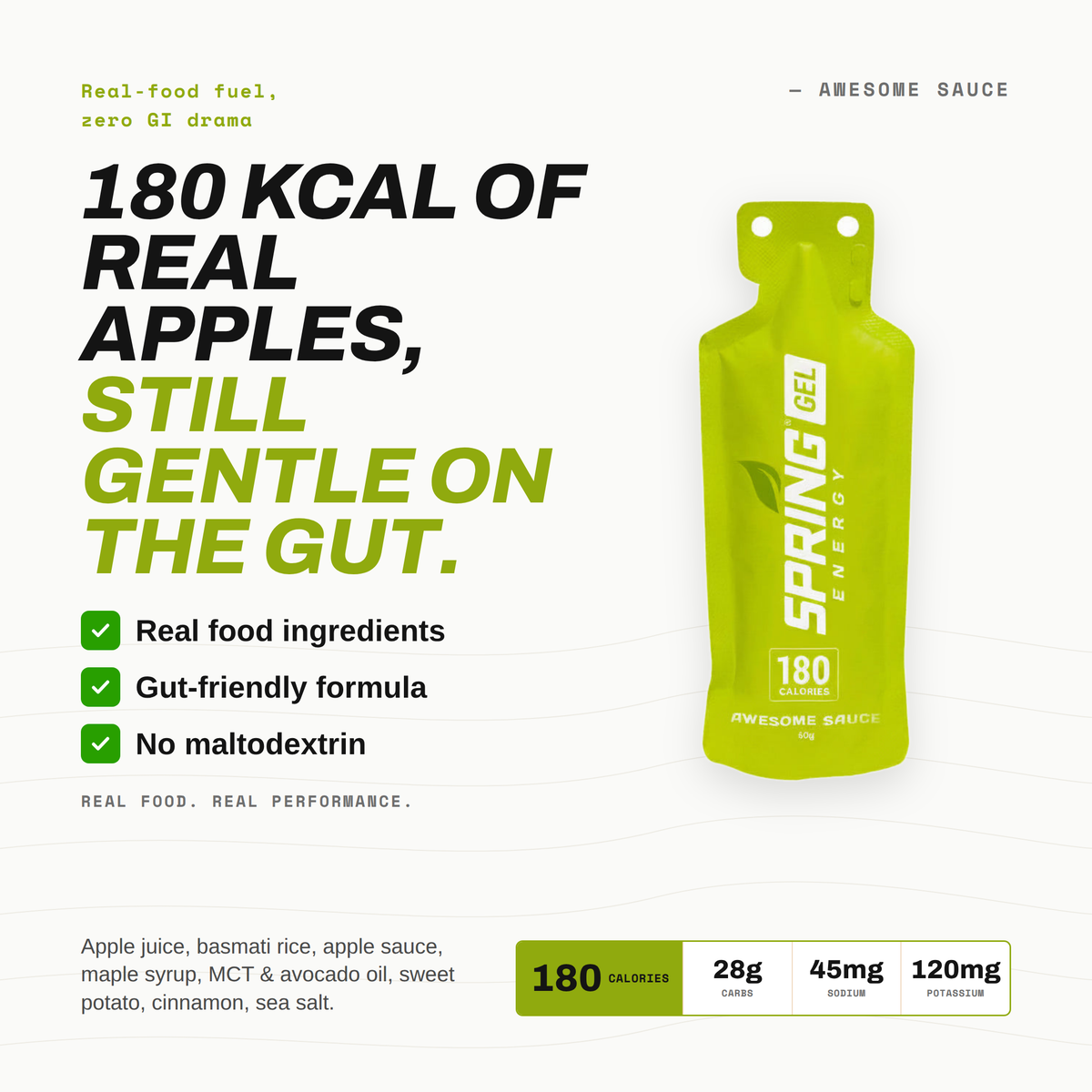 Cinnamon Apple Pie Gel (Vegan) 180 Kcal - Awesome Sauce
