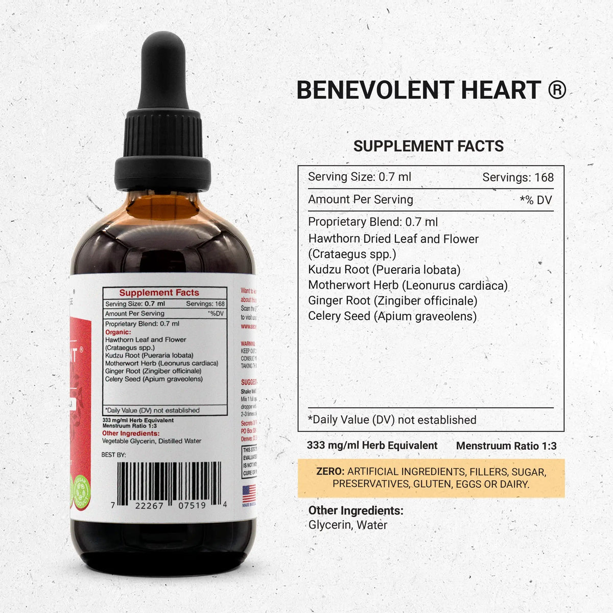 Secrets of the Tribe Benevolent Heart - Healthy Heart Formula