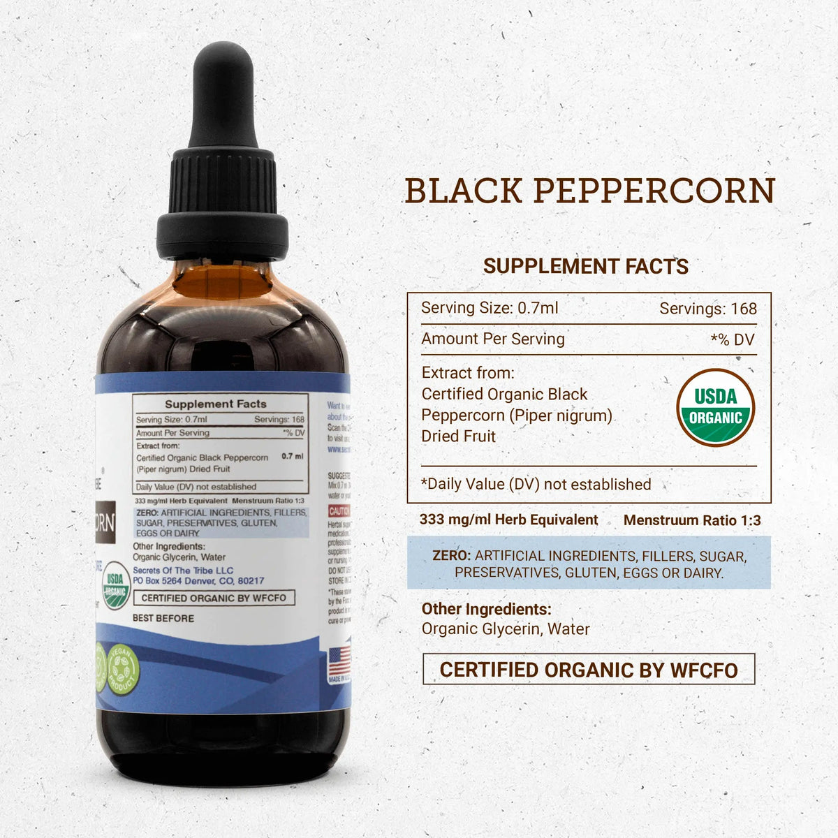 Black Peppercorn Tincture