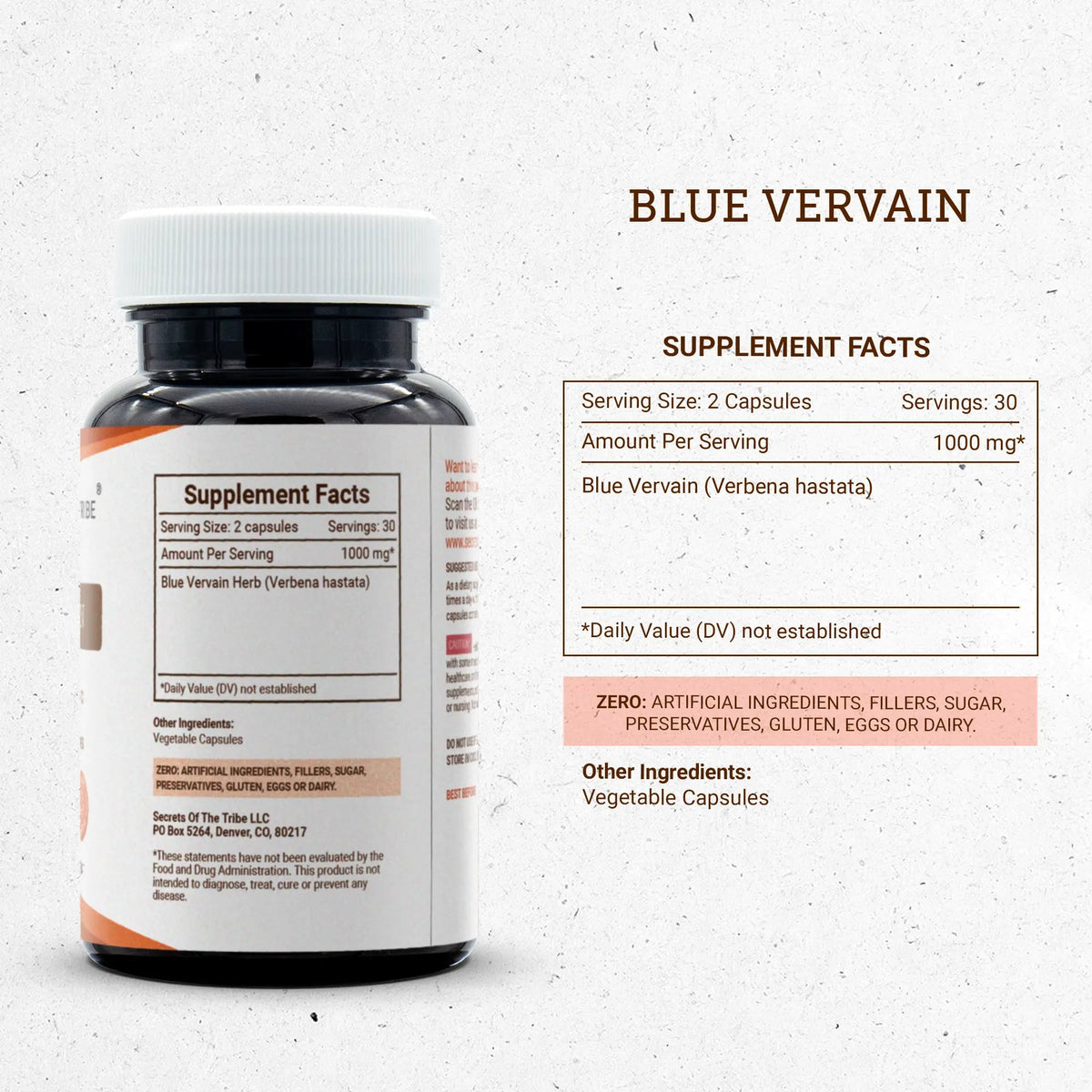 Blue Vervain Capsules
