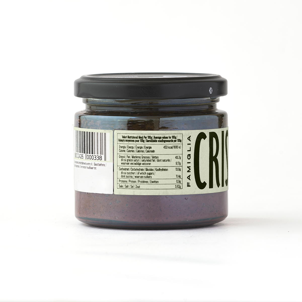 Famiglia Crispino Black Olive Bruschetta Spread — Italian Olive Tapenade