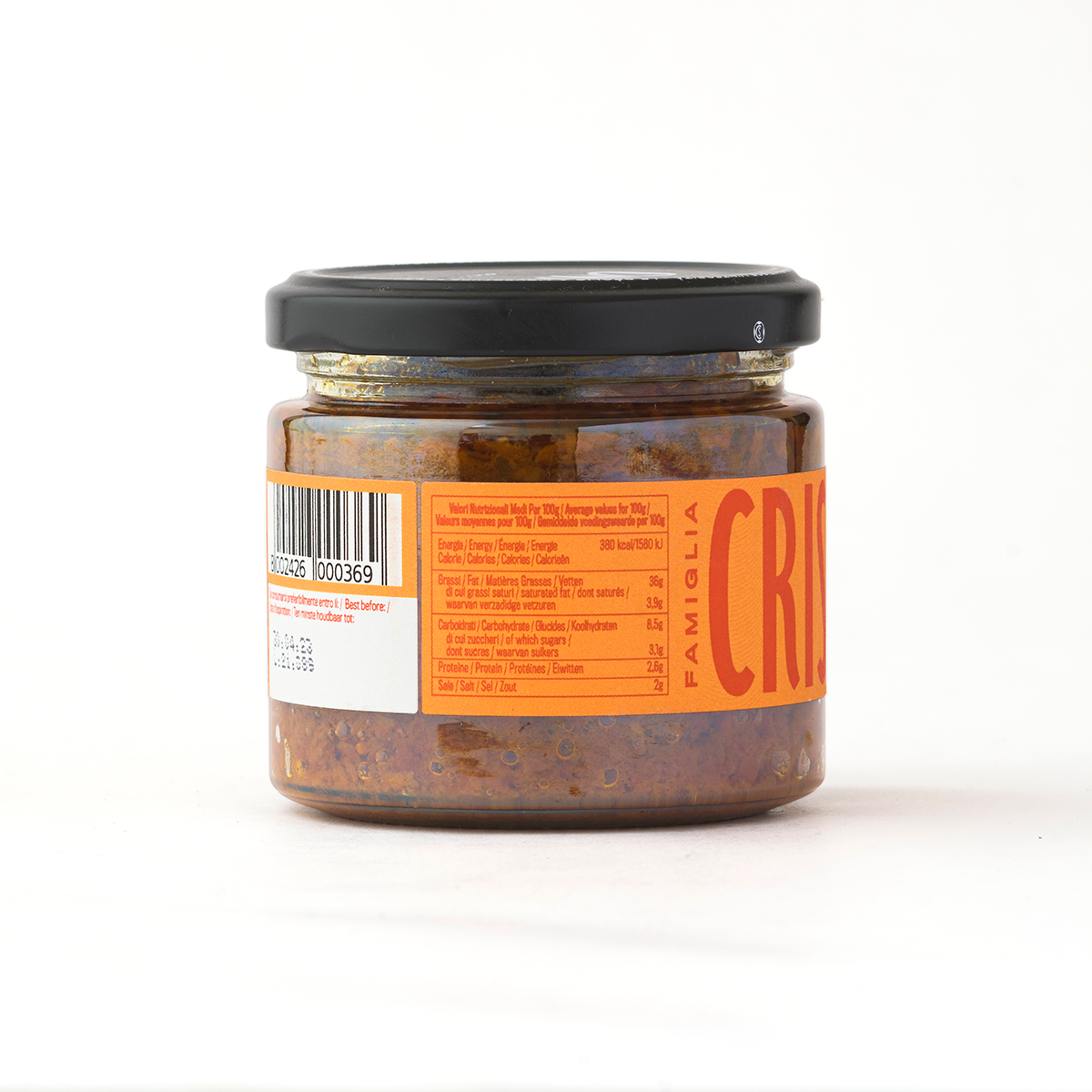 Crispino Bruschetta Pomodori Secchi — Calabrian Sun-Dried Tomato Spread