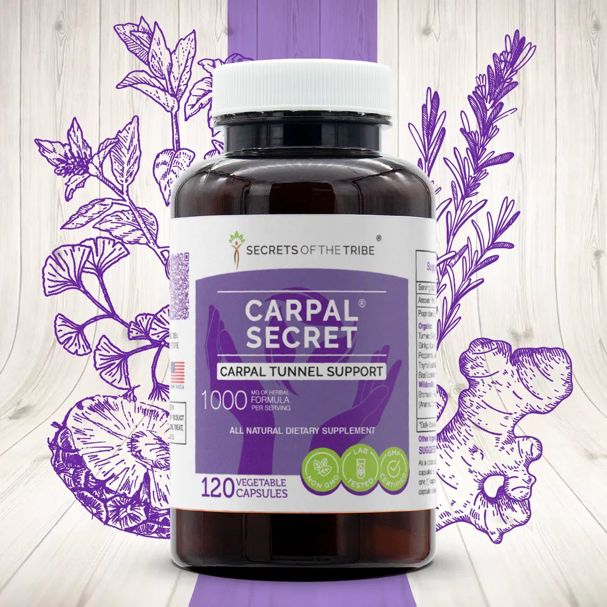 Carpal Secret Capsules - Carpal Tunnel Support