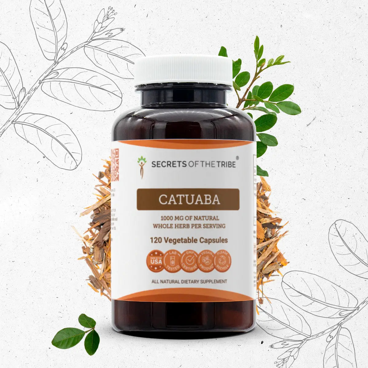 Secrets of the Tribe Catuaba Capsules