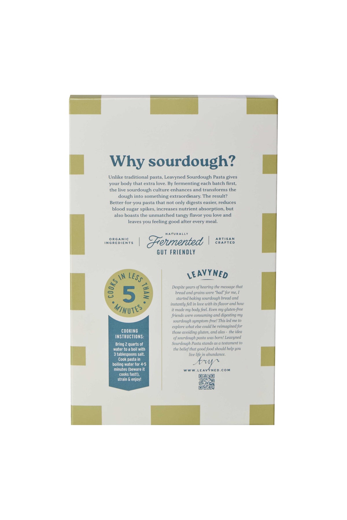Leavyned (6-Pack!) Macaroni Sourdough Pasta