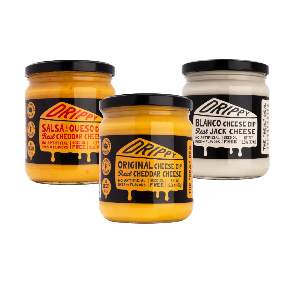 Best Cheese Dip Variety Pack – 3 Real Cheese Flavors