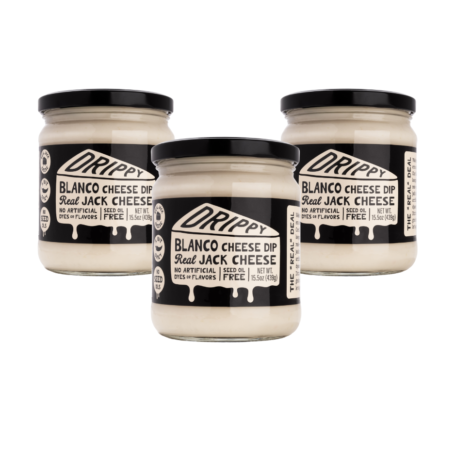Queso Blanco – Real Monterey Jack Cheese Dip, No Seed Oils