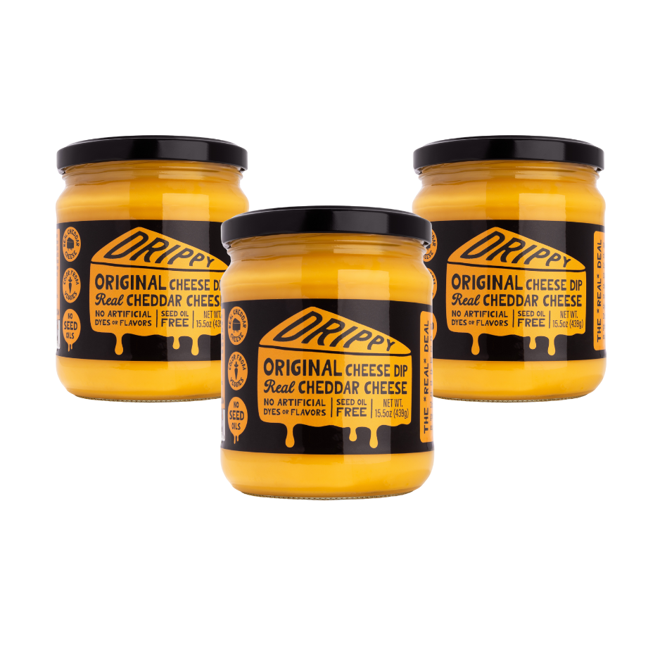 Original Cheese Dip – Real Cheddar Queso, No Seed Oils