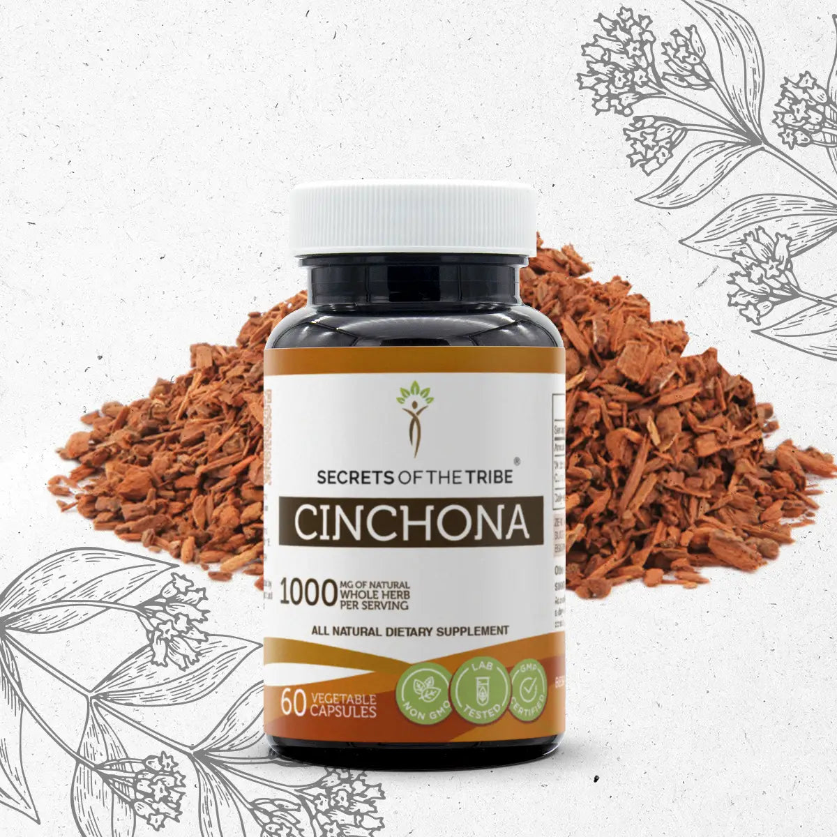 Secrets of the Tribe Cinchona Capsules