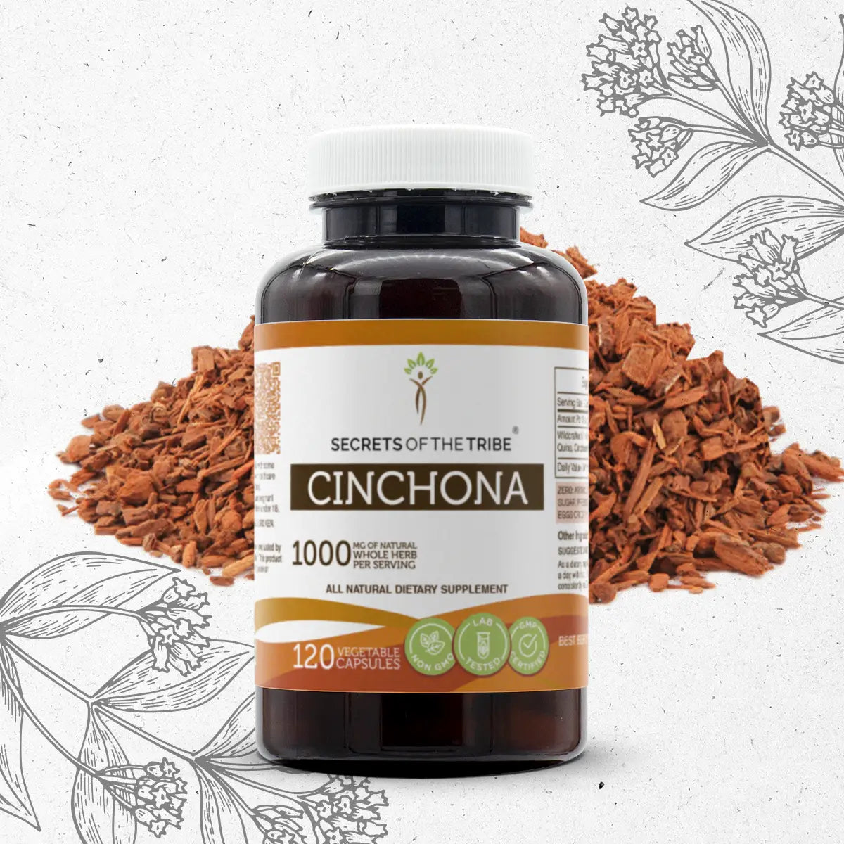 Secrets of the Tribe Cinchona Capsules