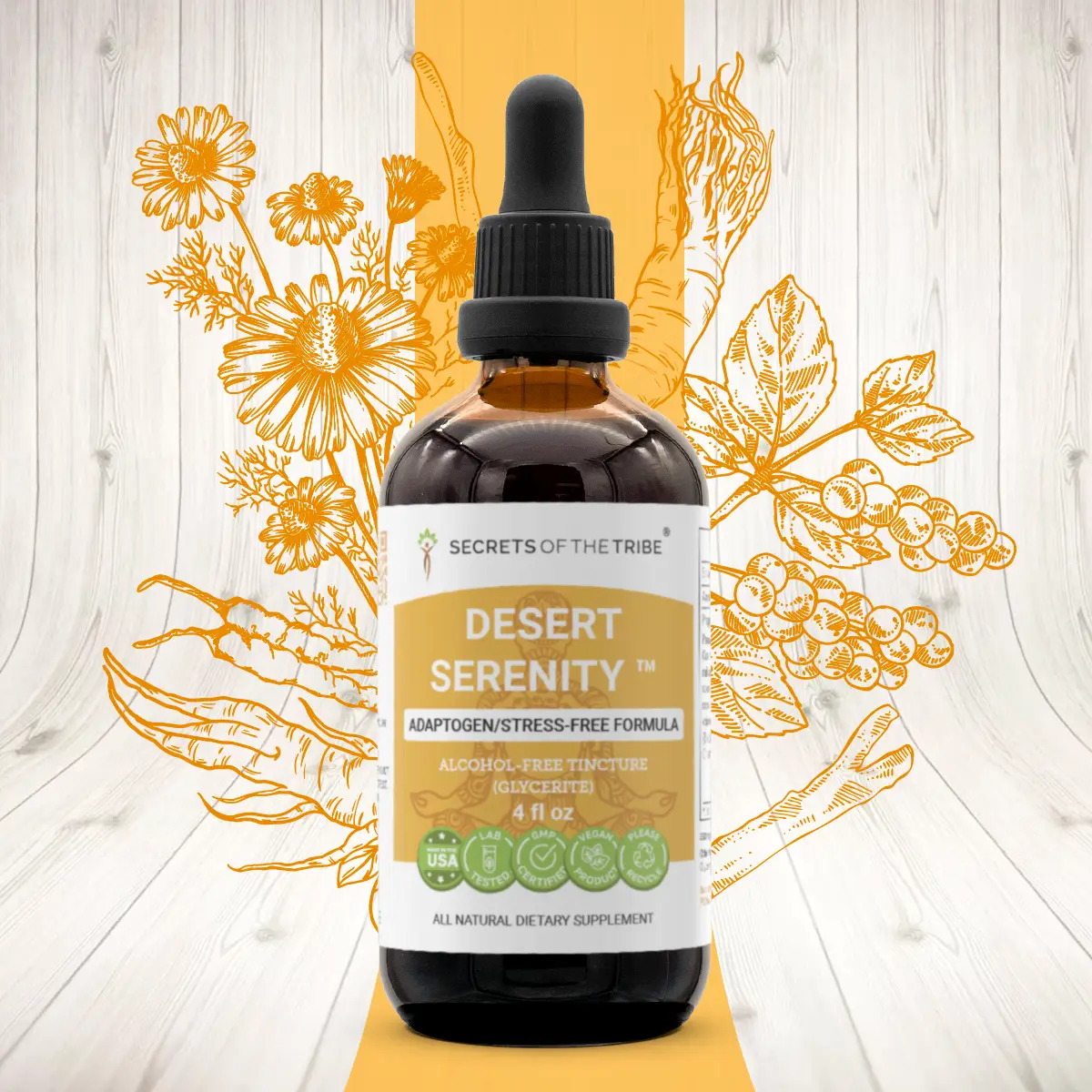 Desert Serenity - Adaptogen/Stress-free Formula