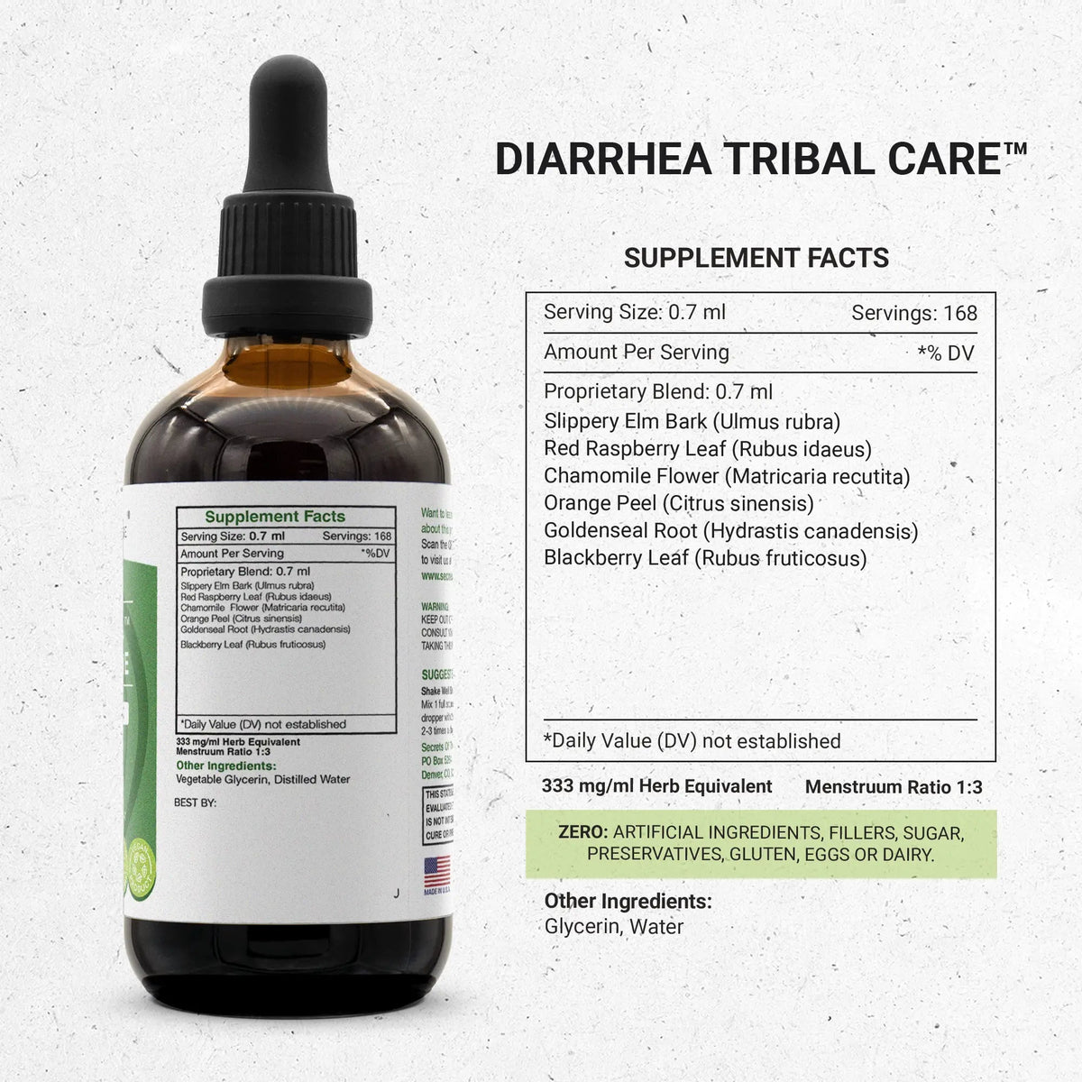Secrets of the Tribe Diarrhea Tribal Care - Healthy BM Support