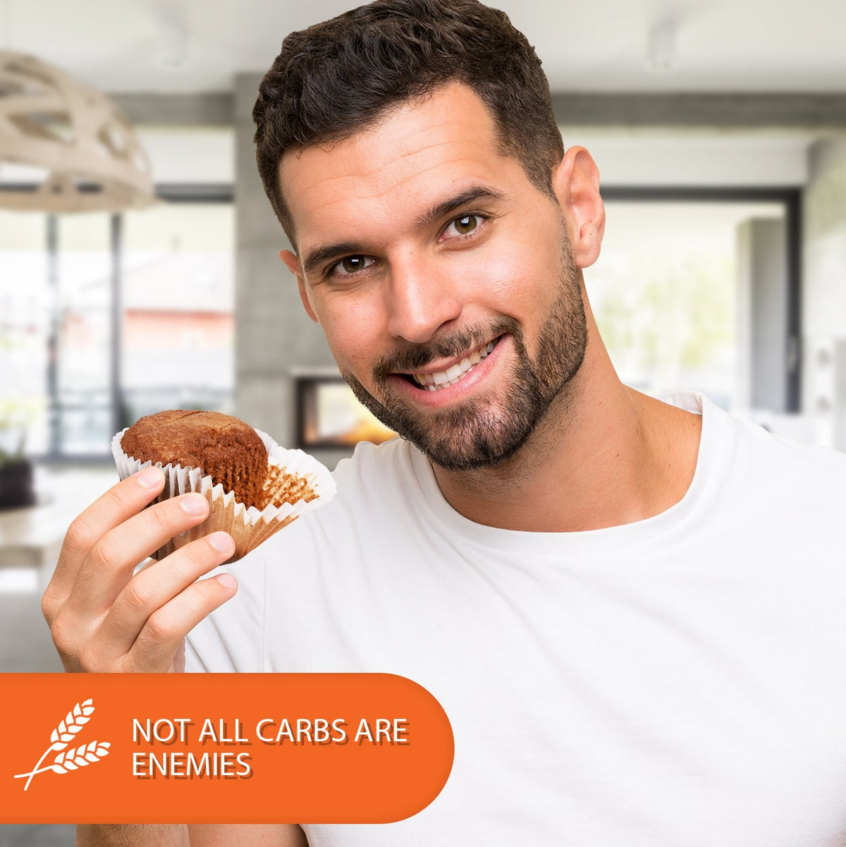 Carbolicious Carbolicious Homestyle Lemon Muffin Low-Carb Sugar-Free - 6 Pack - Only 2g Carbs per Muffin