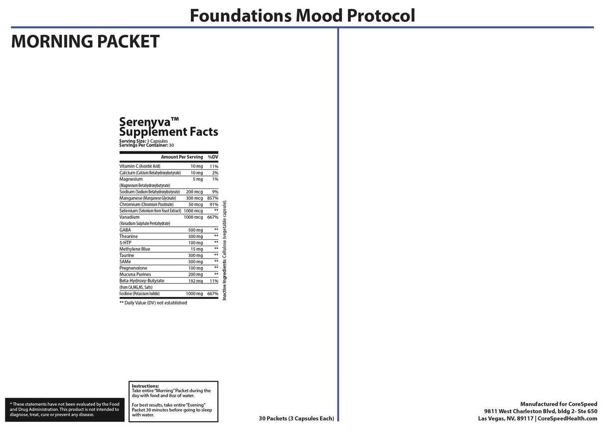 Foundations Mood Health Support