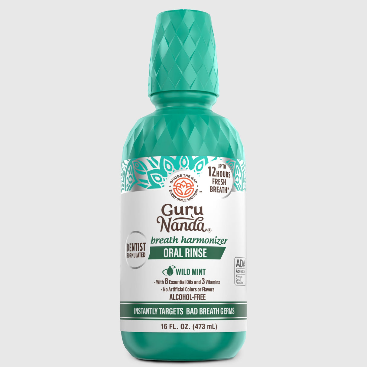 Fresh Breath Harmonizer Oral Rinse, Wild Mint