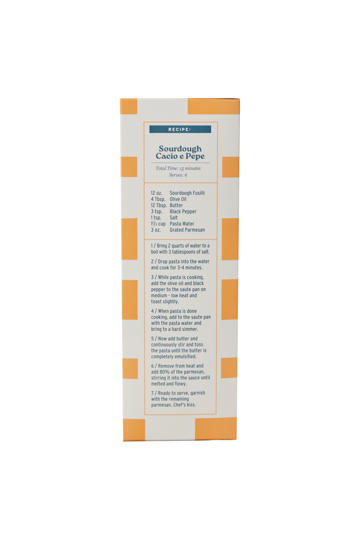 (6-Pack!) Fusilli Sourdough Pasta