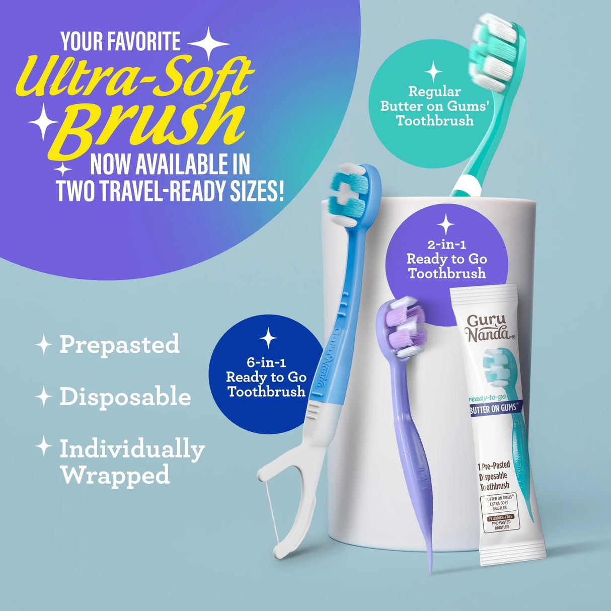 Butter on Gums Toothbrush