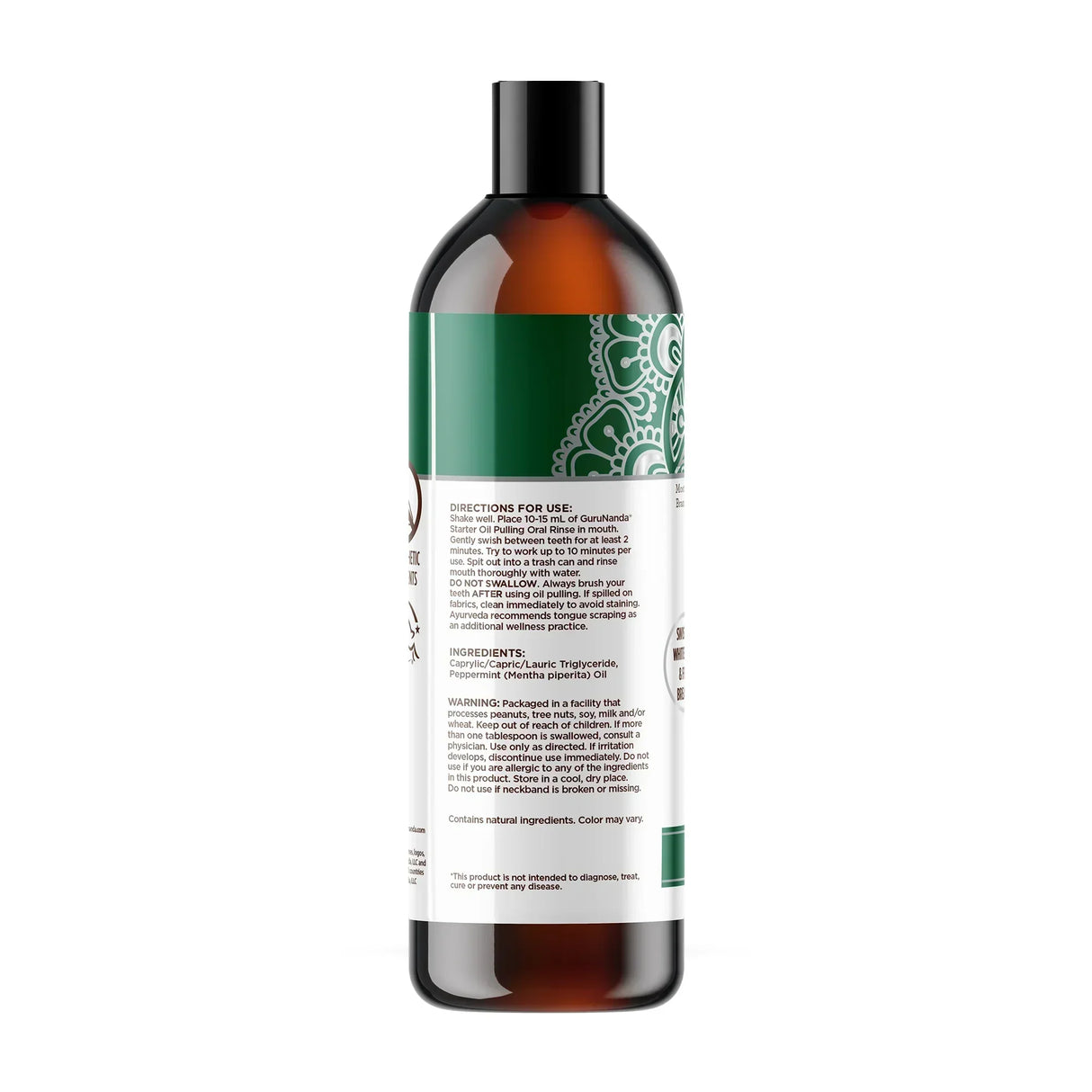 Coconut & Peppermint Oil Pulling, Starter Kit – 8 fl. oz.