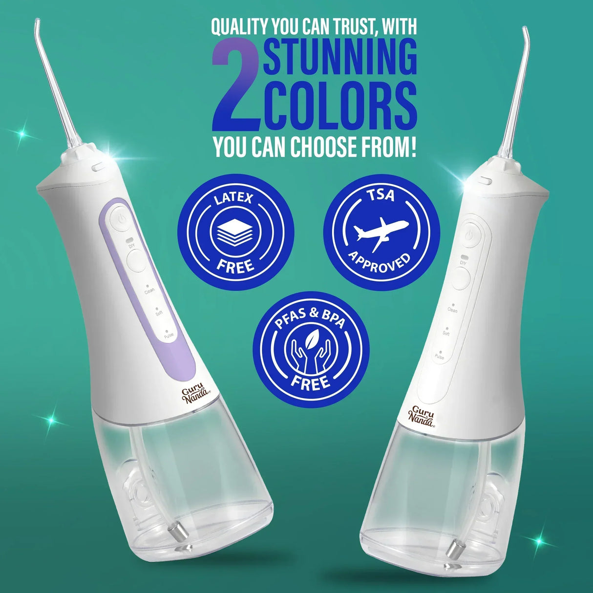 Deep Clean Dental Water Flosser 2.0 XL (380ml)