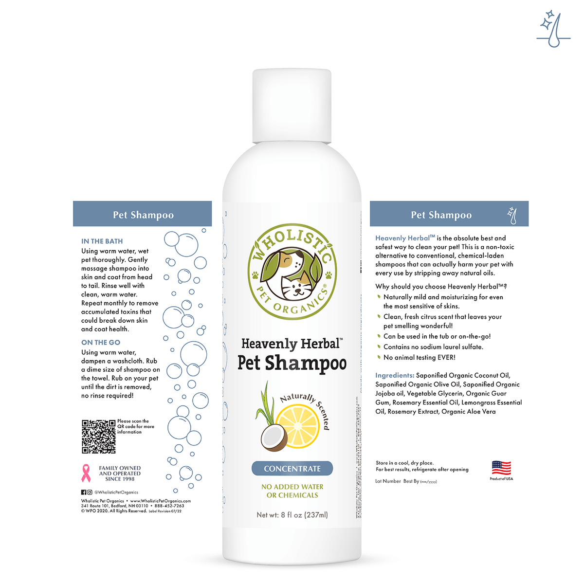 Heavenly Herbal Shampoo