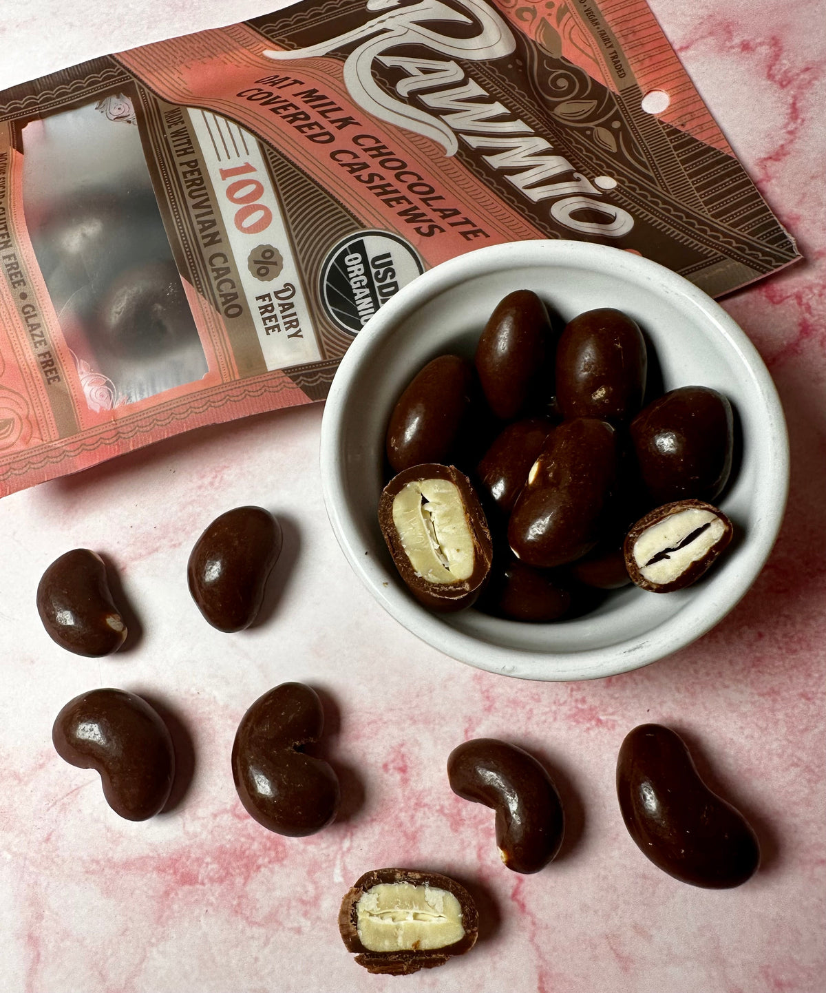 Oat Milk Chocolate Covered Cashews