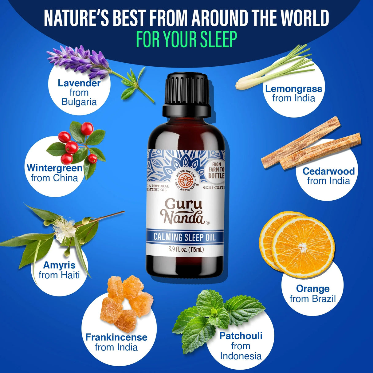 Calming Sleep Essential Oil – 3.9 oz