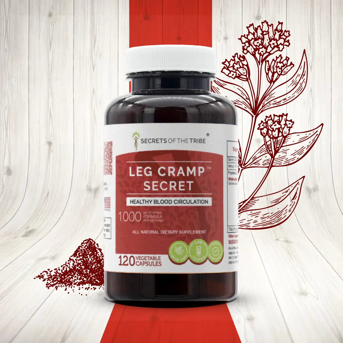 Leg Cramp Secret Capsules - Healthy Blood Circulation