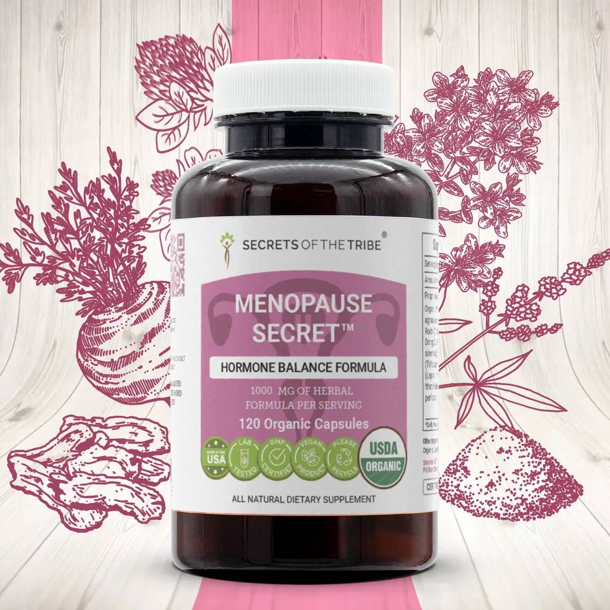 Secrets of the Tribe Menopause Secret Capsules - Hormone Balance Formula